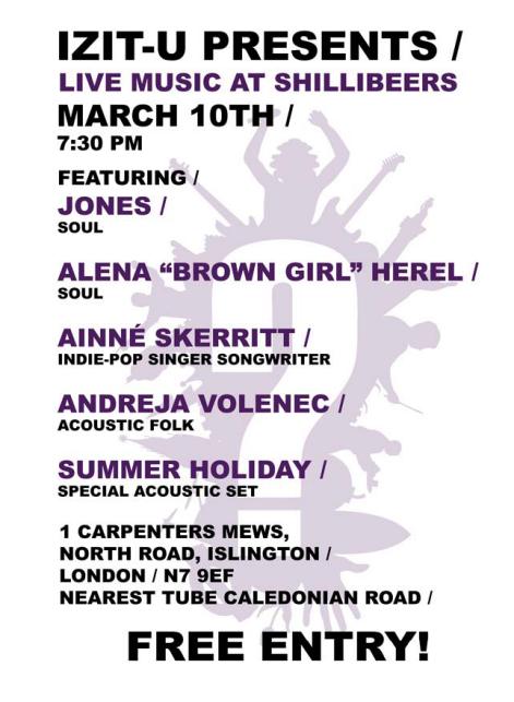 March 10 flyer
